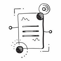 Flat AI Powered Digital Identity Frame concept as A clean border frame featuring biometric patterns and data streams on the top and bottom edges providing ample copy space in the c pure vector