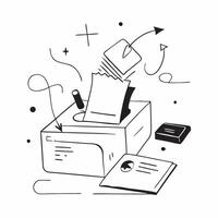 Flat AI Powered Government Office Background concept as A glossy background featuring a modern government office with digital workflows glowing document scanners and a clean high t pure vector