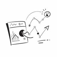 Flat AI Powered Predictive Analytics concept as A clean abstract depicting predictive analytics with data graphs and algorithmic patterns The design is isolated on a pure vector