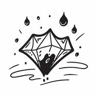 Flat Glossy Spider Web Background with Dew Drops concept as A glossy background featuring a spider web glistening with dew drops against a dark eerie backdrop Ideal for Halloween pure vector