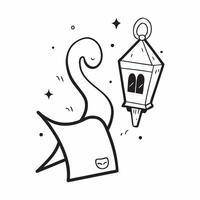 Flat Holographic Ghost and Lantern with Haunt Text concept as A vibrant glowing holographic ghost and lantern with the word Haunt in a spooky ghostly font The design is isolated o pure vector