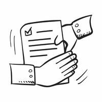 Flat Isolated of a handshake and contract with the word Agreement concept as A design depicting a handshake and contract with the word Agreement displayed prominently pure Set 2 vector