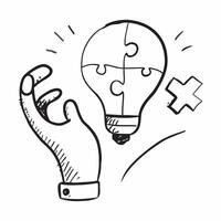 Flat Isolated of a light bulb and cogwheel with the word Creativity concept as A design featuring a light bulb and a cogwheel with the word Creativity prominently dis pure Set 3 vector