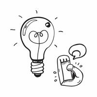 Flat of isolated light bulb and puzzle pieces with the word Solution concept as A design featuring a light bulb and puzzle pieces with the word Solution prominently d pure vector