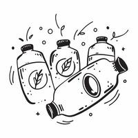Glass water bottles with World Food Day text isolated on white concept as Camera movement Zoom into the glass water bottles Scene Isolated white background Detail Highlighting su pure Set 2 vector