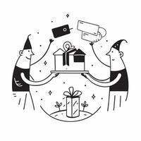 Glossy abstract digital art of people exchanging gifts for Diwali concept as Camera movement Zoom into the hands exchanging gifts Scene Abstract festive background with glossy eff pure Set 2 vector