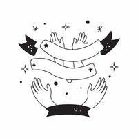 Glossy Abstract Family Hands with Glowing Connections concept as A minimalist digital art banner showcasing abstract hands of an interracial family connected by glowing lines symbo pure vector