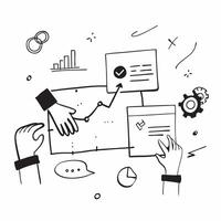 Glossy AI Driven Consulting Background concept as A glossy background of a modern consulting office with AI driven analytics and interactive strategy boards The scene emphasizes i pure vector