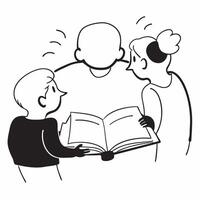 Glossy Background with Grandparents Reading to Grandchildren concept as A sleek glossy background showcasing a scene of grandparents reading to their grandchildren with a soft glow pure vector