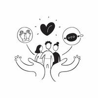 Glossy Background with Same Parents and Child Playing concept as A vibrant background with glossy icons of same parents playing with their child surrounded by a soft glow The imag pure Set 14 vector