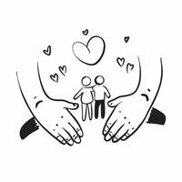 Glossy Background with Same Parents Holding Hands concept as A sleek glossy background image showing icons of same parents holding hands with a soft glow effect around them The de pure vector