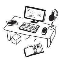 Glossy Desk Setup with Mouse and Keyboard concept as A photo of a glossy home office desk setup featuring a mouse and keyboard The camera angle is straight on highlighting the cle pure Set 3 vector
