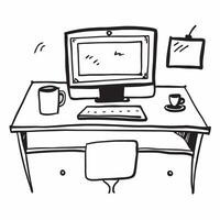 Glossy Desk with Dual Monitors and Coffee concept as A photo of a glossy home office desk setup featuring dual monitors and a cup of coffee The camera angle is straight on highlig pure Set 3 vector