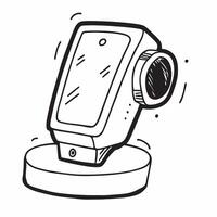 Glossy holographic smartwatch on charging dock concept as A futuristic smartwatch with a holographic display resting on a glossy charging dock glowing softly with ambient light iso pure vector