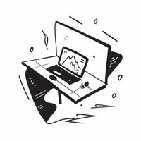 Glossy Home Office Setup with Abstract Digital Art concept as A photo depicting a home office setup with a glossy finish and an abstract digital art background The image highlight pure Set 4 vector
