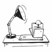 Glossy Home Office with Desk Lamp concept as A photo featuring a glossy home office desk setup with a desk lamp The camera captures the scene from an angle highlighting the functi pure Set 2 vector