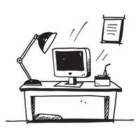 Glossy Home Office with Desk Lamp concept as A photo featuring a glossy home office desk setup with a desk lamp The camera captures the scene from an angle highlighting the functi pure Set 3 vector