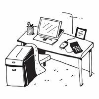 Glossy Home Office with Bookshelf concept as A photo featuring a glossy home office desk setup with a bookshelf in the background The camera captures the scene from an angle highl pure Set 4 vector