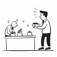 Glossy image of a businessman buying gold for Dhanteras concept as Camera movement Pan across the businessmans focused expression as he buys gold Scene Luxurious bright store back pure Set 2 vector