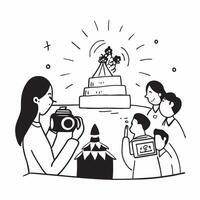 Glossy illustration of a temple visit for Dhanteras blessings concept as Camera movement Pan across the devotees faces as they seek blessings Scene Sacred serene temple background pure Set 2 vector