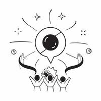 Glowing Abstract Family Circle with Unity Symbols concept as A dynamic digital art banner featuring an abstract glowing circle with symbols representing same parents at the center pure Set 2 vector