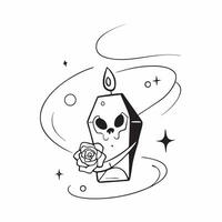 Glowing Calavera with Neon Rose in Digital Space concept as A digital artwork featuring a glowing calavera with a neon rose set against an abstract background with swirling pattern pure vector
