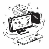 Hand holding a tablet with holographic education app and Learn text with copy space concept as Camera movement Zoom into the hand holding the tablet displaying a holographic educat pure Set 2 vector