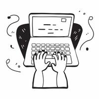 Hands Typing on Keyboard with Abstract Reflection concept as Hands typing on a keyboard with a glossy abstract reflection on the desk highlighting productivity in a modern home off pure Set 3 vector