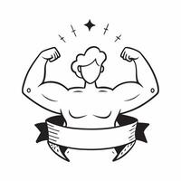 Holographic Plus Size Model Shoulders with Strength Text concept as A sleek glossy holographic image of the shoulders of a plus size model with the word Strength in a powerful font pure vector