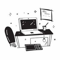 Home Office Desk with Abstract Digital Art and Glossy Finish concept as A photo depicting a home office desk with an abstract digital art background and a glossy finish The image pure Set 2 vector