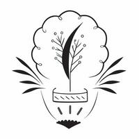 Interracial Family Roots with Growth Text concept as An isolated of a family tree with diverse roots and the word Growth in a dynamic font This image symbolizes the growth pure Set 2 vector