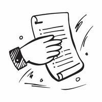 Isolated of a handshake and contract with the word Agreement concept as A design depicting a handshake and contract with the word Agreement displayed prominently The pure vector