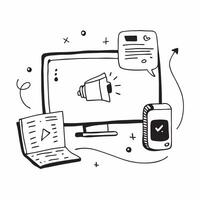 Monitor and notebook with Remote Work Setup text in a border frame with copy space concept as Camera movement Pan across the monitor and notebook focusing on the text Scene Modern pure Set 2 vector
