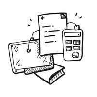Monitor and Notebook with Remote Work Text concept as A monitor and notebook with Remote Work text on a white background symbolizing the central tools for remote work Camera captu pure Set 4 vector