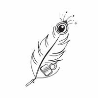 Peacock feather and Blessed Sharad Purnima text isolated on white background concept as Camera movement Zoom into the peacock feather with Blessed Sharad Purnima text Scene Isolat pure Set 2 vector