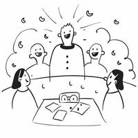 People with Enchanted Meeting Rooms and Smiling Faces concept as A group of people in an enchanted meeting room with smiling faces set against a dreamy background offering ample sp pure Set 3 vector