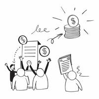 People with Glowing Coins and Radiant Bank Statements concept as A group of people with glowing coins and radiant bank statements set against a dreamy background offering ample spa pure Set 3 vector
