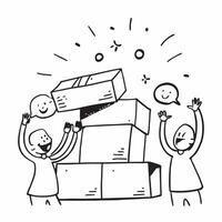 People with Sparkling Loading Docks and Happy Smiles concept as A group of people managing sparkling loading docks with happy smiles set against a whimsical background offering amp pure Set 3 vector