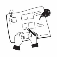 Person with Abstract Glossy Notebook Planning Tasks concept as A person planning tasks in an abstract glossy notebook emphasizing organization and productivity in remote work Came pure Set 3 vector