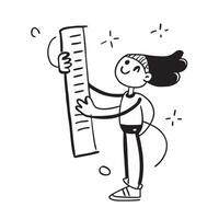 Person with Ladder and Paint Can for Home Painting Service concept as A person holding a ladder and paint can set against a clean background offering space for text or graphics sym pure Set 4 vector