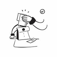 Person with Sewing Machine and Fabric for Tailoring Service concept as A person using a sewing machine with fabric set against a clean background offering space for text or graphic pure Set 4 vector