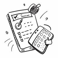 Phone and calendar with Plan Ahead text isolated on white background concept as Camera movement Highlight the phone and calendar focusing on future planning Scene Clean profession pure Set 2 vector
