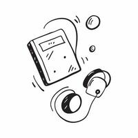 Phone and Earbuds Isolated concept as A image featuring a smartphone and earbuds isolated on a white background Perfect for illustrating communication and connectivity in a pure Set 6 vector