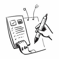 Planner and Pen with Remote Work Text concept as A planner and pen with Remote Work text on a white background emphasizing the organization and planning in remote work Camera capt pure vector