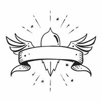 Plus Size Model Wings Border Frame with Freedom Text concept as A border frame design featuring wings symbolizing plus size models with the word Freedom The frame includes generou pure vector