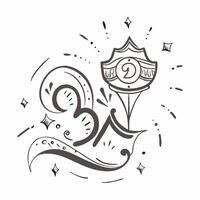 Rangoli and Joyful Sharad Purnima text isolated on white background concept as Camera movement Zoom into the rangoli with Joyful Sharad Purnima text Scene Isolated white backgroun pure Set 6 vector