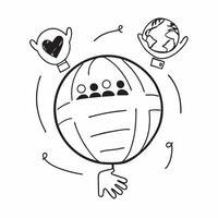 Same Parents Globe with Inclusion Text concept as An isolated of a globe with two icons representing same parents and the word Inclusion in a modern font This design symbol pure Set 2 vector