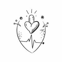 Same Parents Heartbeat with Life Text concept as An isolated of a heartbeat line with two icons representing same parents and the word Life in an energetic font This design pure Set 2 vector