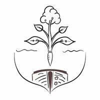 Same Parents Roots with Growth Text concept as An isolated of a tree with roots representing same parents and the word Growth in a dynamic font This image symbolizes the gr pure Set 2 vector