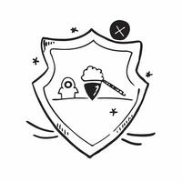Same Parents Shield with Protection Text concept as An isolated of a shield with two icons representing same parents with the word Protection in a strong font This image sy pure Set 2 vector